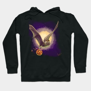 Halloween Candy Bat Hoodie